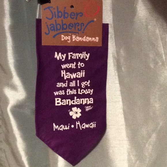 🐶My Family Went to Hawaii, I got Lousy Bandanna - Picture 2 of 4